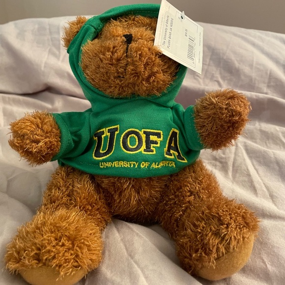 University of Alberta Plush Teddy Bear - Picture 2 of 4